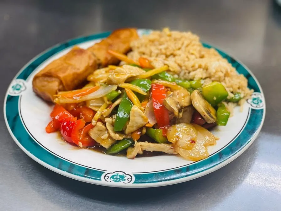 Fried Tofu with Mixed Vegetables
